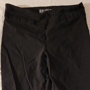 Erica Taylor Black Stretch Ankle Dress Pant